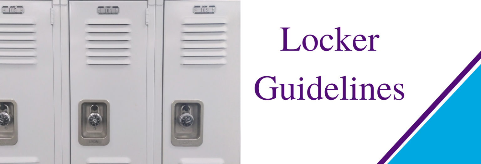 Locker Guidelines Campus Recreation
